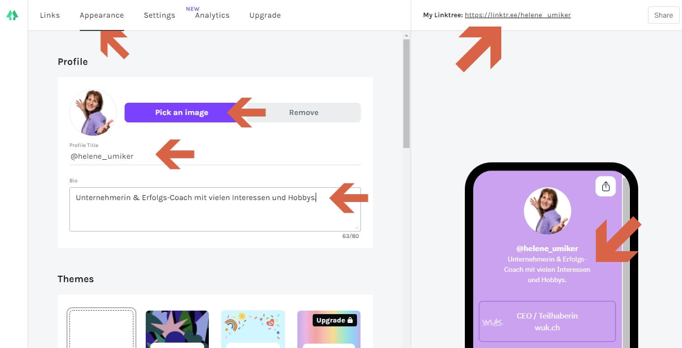 Erfolgreich selbstständig - Helene Umiker Linktree-09