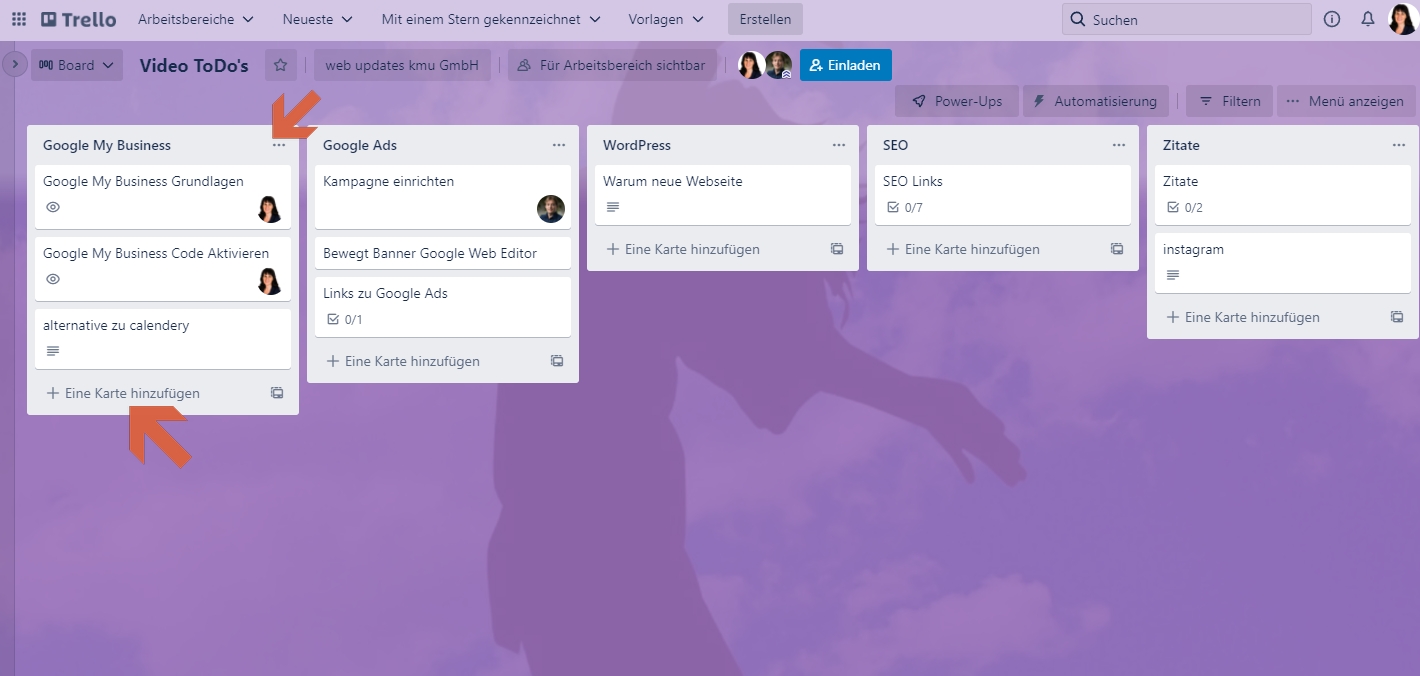 Erfolgreich selbstständig - Helene Umiker Blogbeitrag über Trello