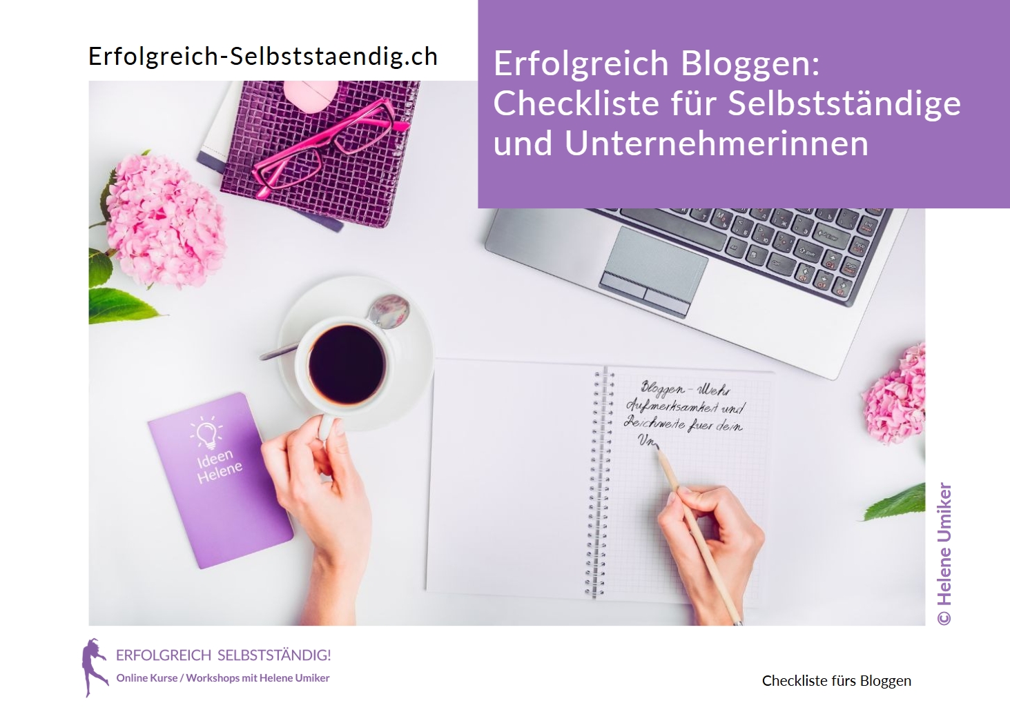 Erfolgreich-Selbststaendig-Checkliste fürs Bloggen