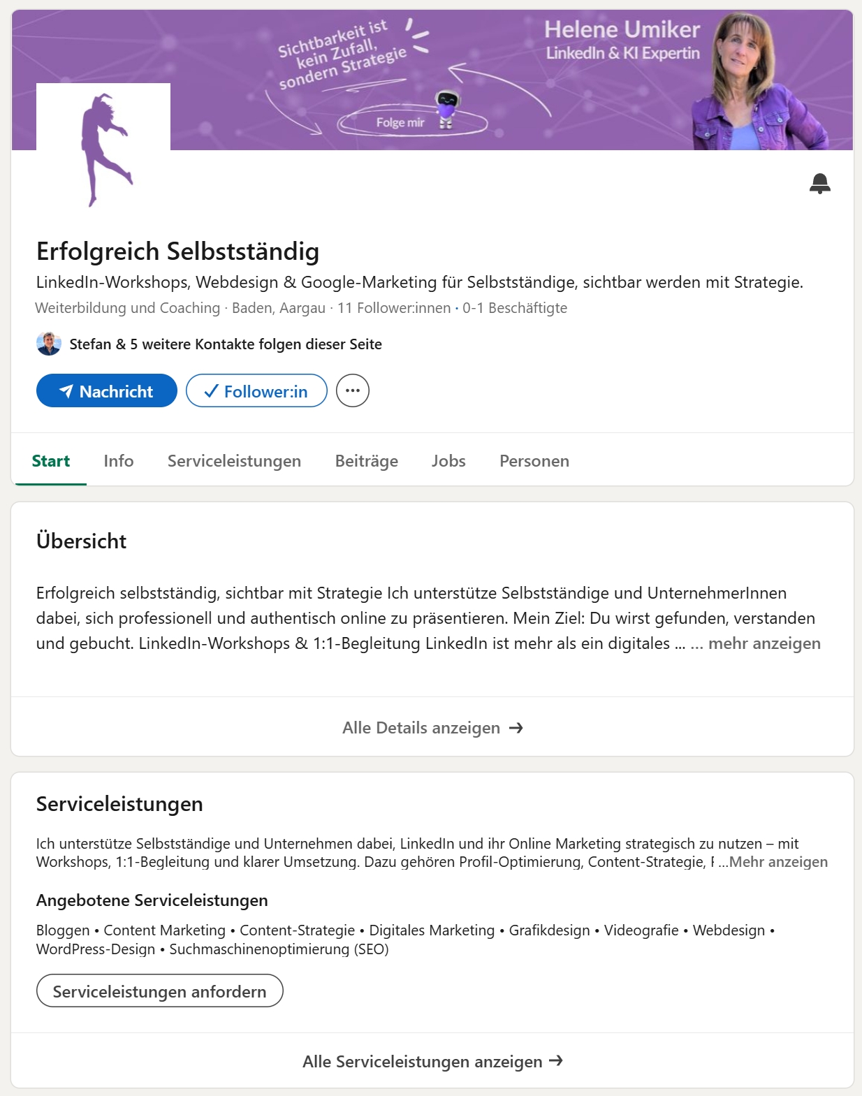 erfolgreich-selbststaendig-linkedin-workshop-selbststaendige-unternehmensprofil